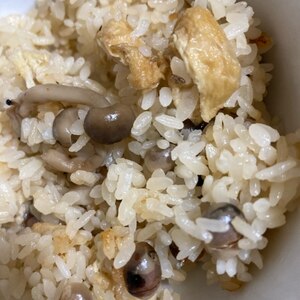 節分の豆の余りでも！煎り大豆の炊き込みご飯♪